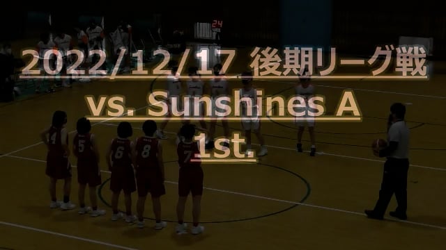 20221217 Sunshines 前半