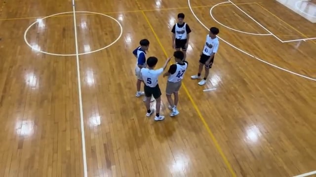 1日 A vs鶴見ヶ丘　2Q 42-34