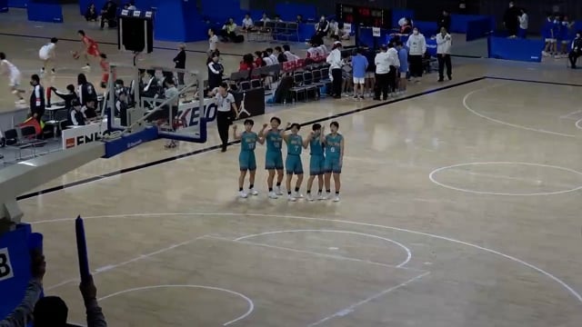 2回戦4Q_菊陵 48-37 ONE