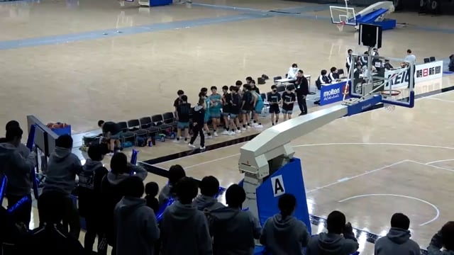 準決勝1Q_菊陵 18-18 京都精華