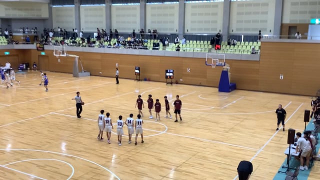 菊陵v益城　B戦　1Q 13-11