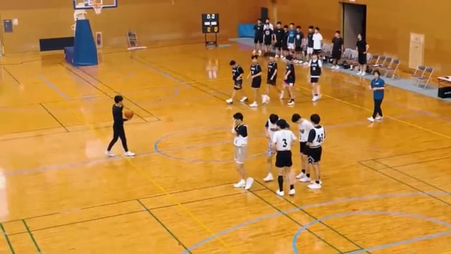 2日目　vs出水高校1Q 24-15