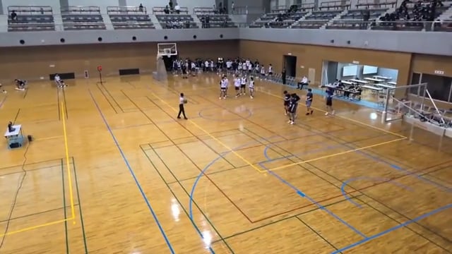 2日目　vs川内高校B 1Q 10-25