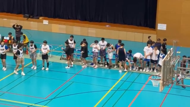 2日目　vs済々黌高校1Q 22-12